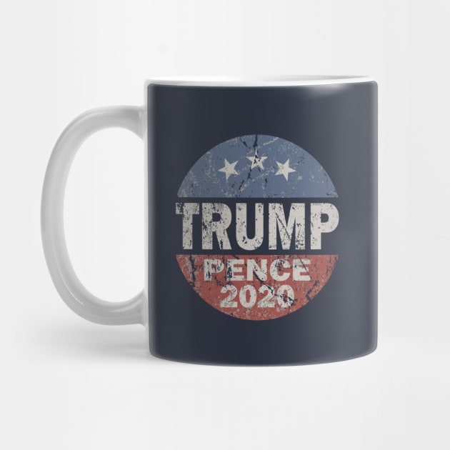 Vintage Trump Pence 2020 by Etopix